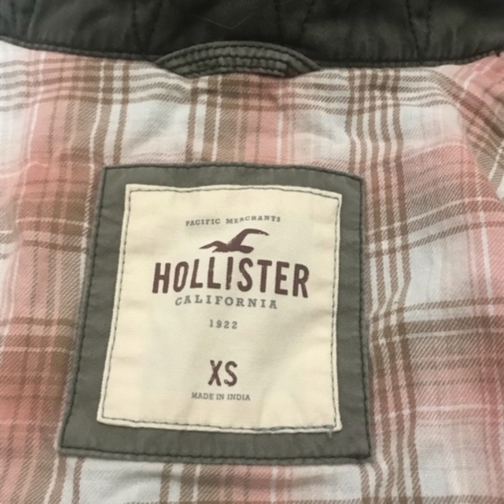 Hollister Army Green Utility jacket - Picture 2 of 8